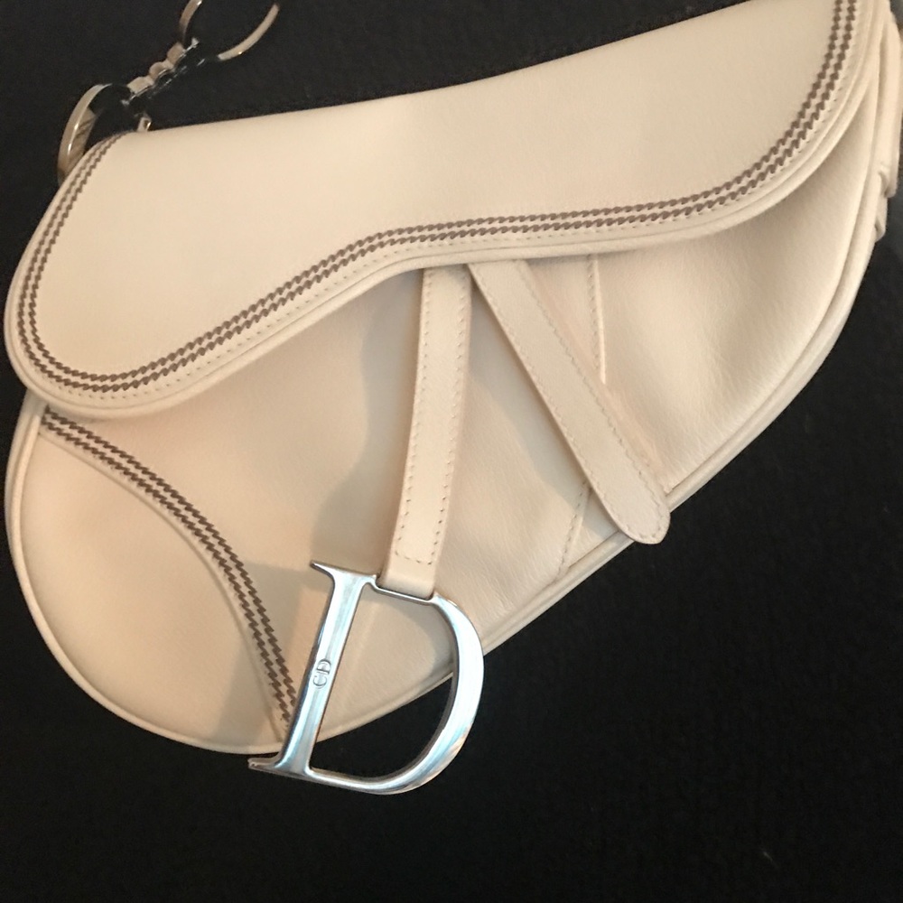 Authentic Christian Dior saddle bag
